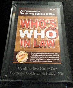 San Antonio Business Journal - Who's Who in Law (Sculpture)