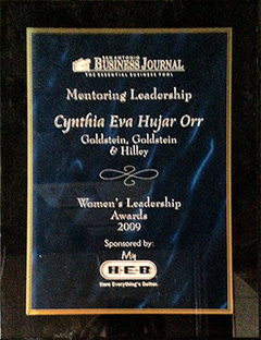 San Antonio Business Journal - Women's Leadership Award