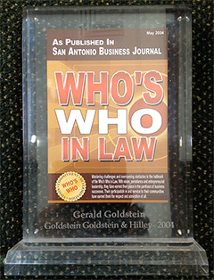 San Antonio Business Journal - Who's Who in Law