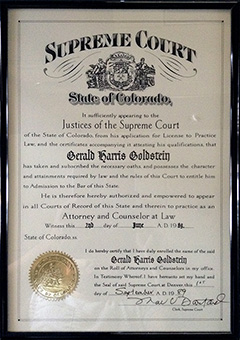State Bar of Colorado - Admission to Practice