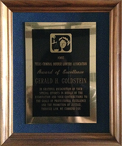 TCDLA - Award of Excellence