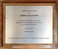 TCDLA - Special Merit Award