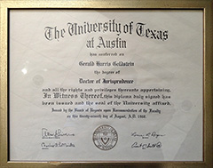 University of Texas - Juris Doctor