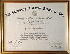 University of Texas - CLE Faculty: Winning at Trial